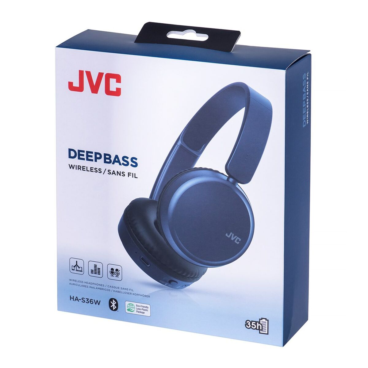 Bluetooth Hörlurar med Mikrofon JVC HAS-36WAU Blå